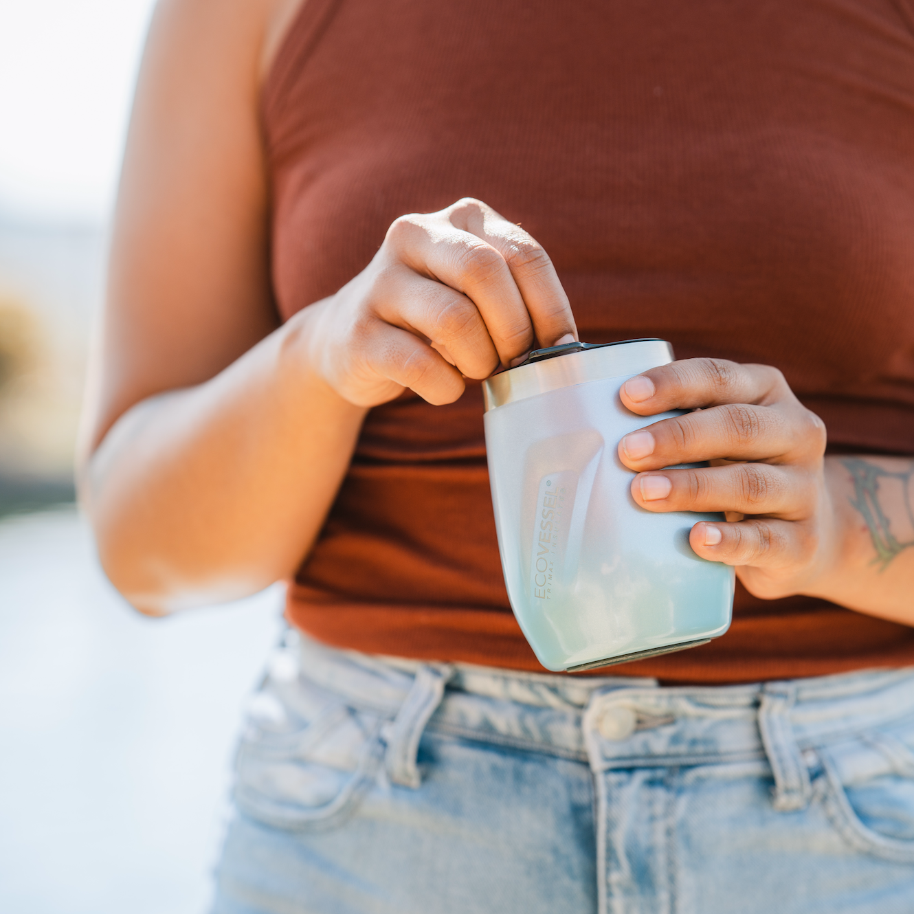 Port Insulated Stainless Steel Wine Tumbler | Insulated Wine Glass