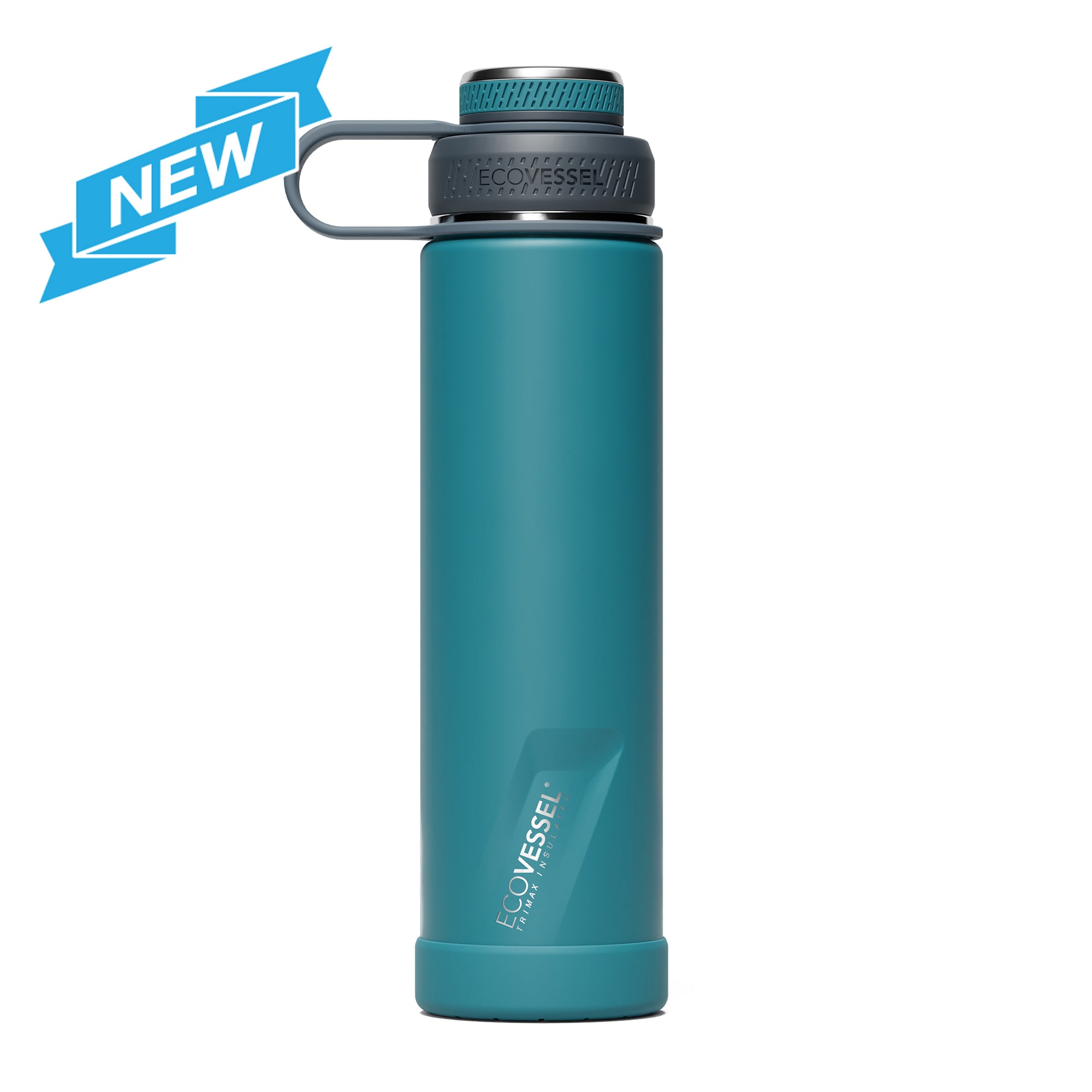 The Boulder - 24 oz Bottle with Screw Top & Strainer
