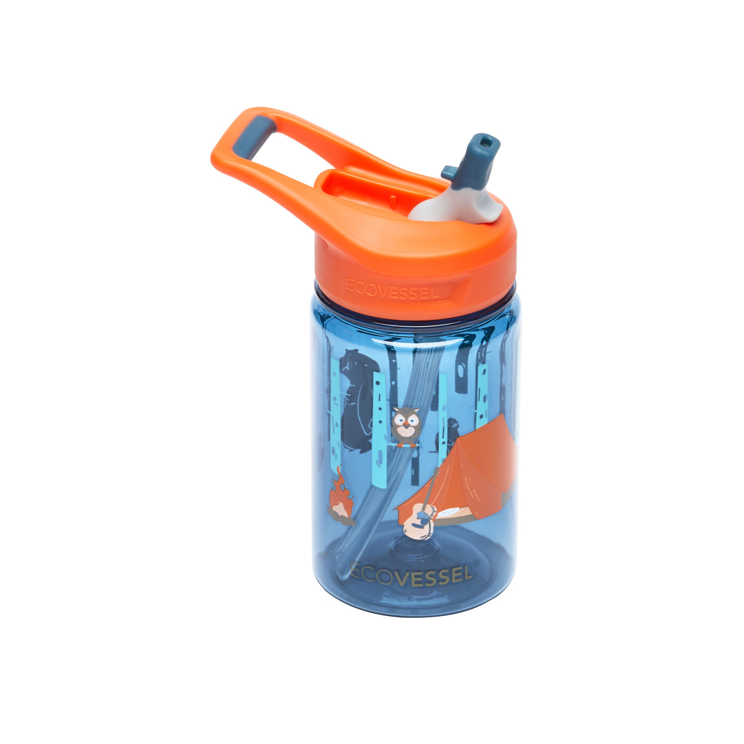 ウォーターヴェール 150mL・〈２個〉 Splash Kids Water Bottle with Flip Straw - BPA Free