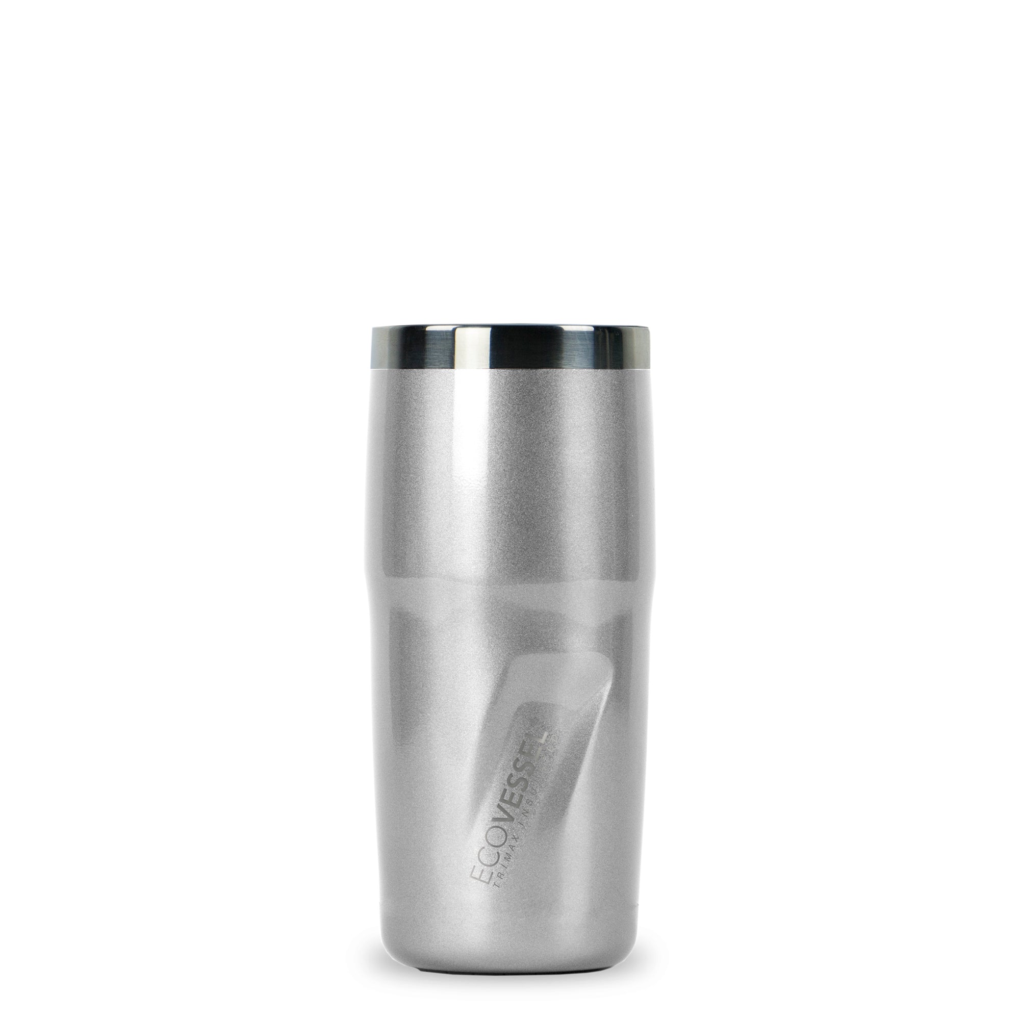 EcoVessel The Transit Insulated Coffee Camping Mug Black Shadow 12 oz