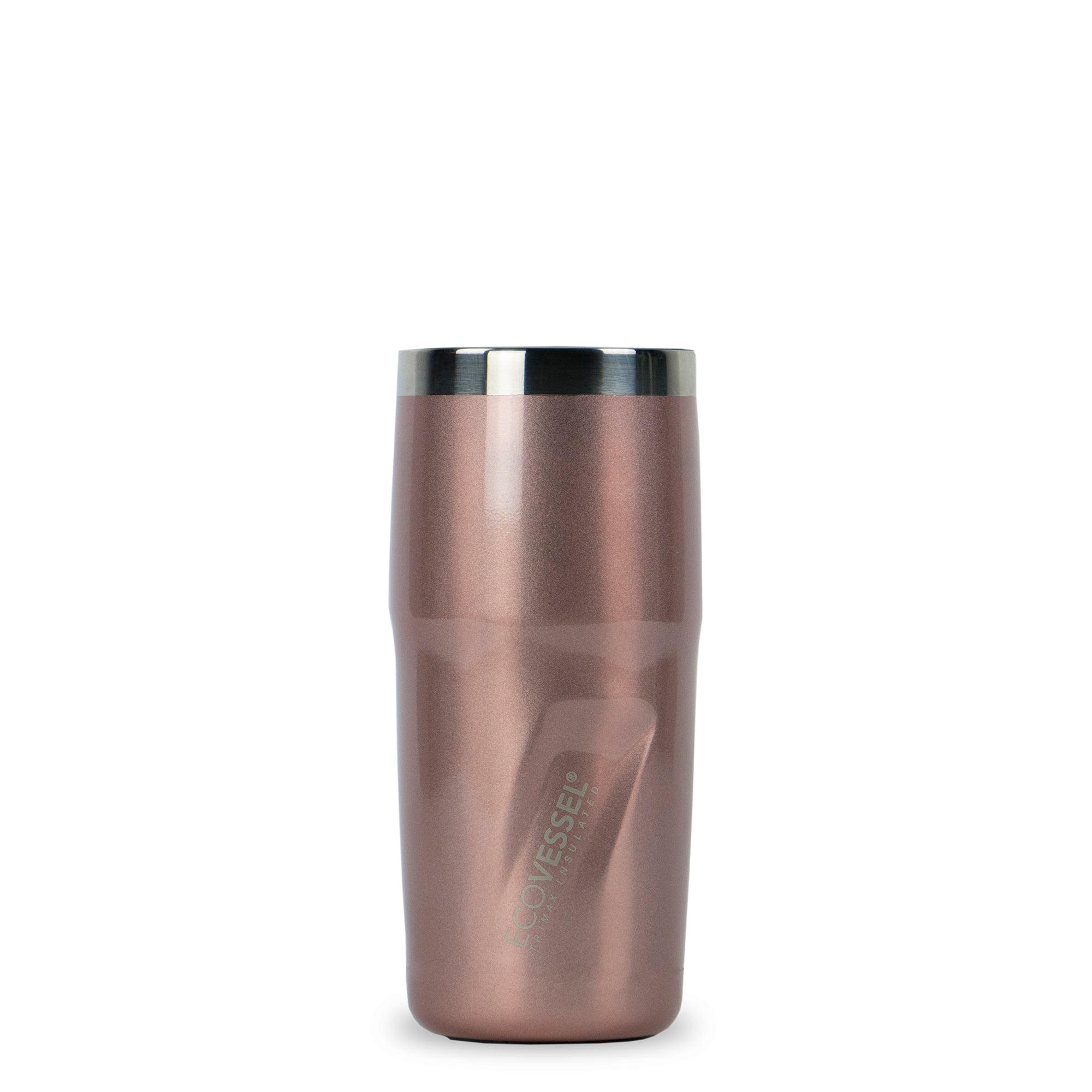 EcoVessel The Metro 16 oz Tumbler Cooler - Rose Gold