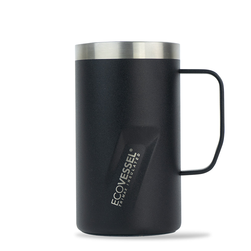 Eco Vessel | Transit Trimax Mug 16 oz, Black