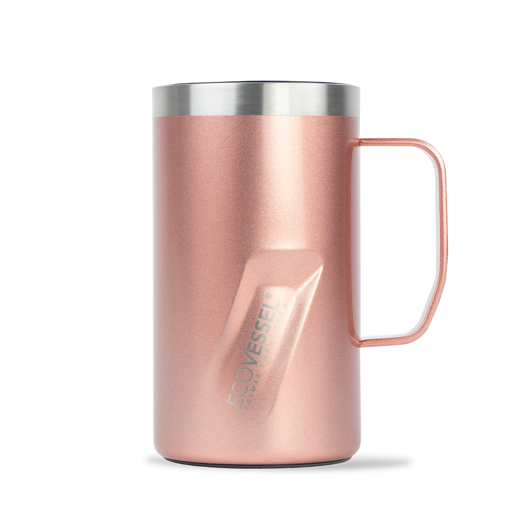 Vacuum Insulated Travel Mug. Stainless Steel, Red, 375ml - eSeasons GmbH